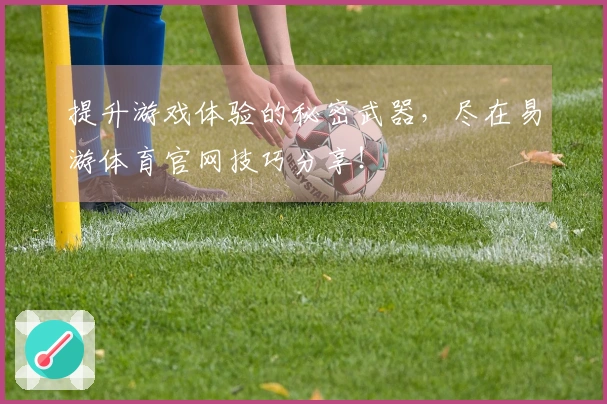 提升游戏体验的秘密武器，尽在易游体育官网技巧分享！